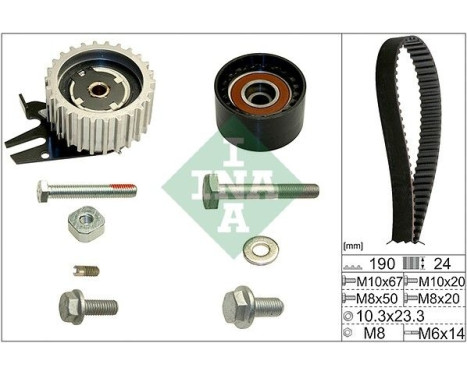 Timing Belt Set 530062410 Ina