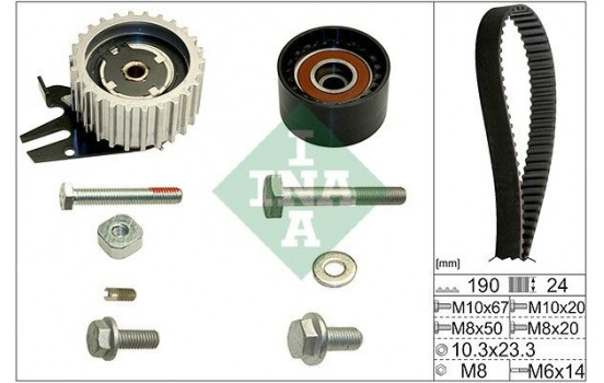 Timing Belt Set 530062410 Ina