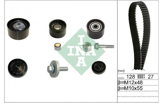 Timing Belt Set 530063710 Ina