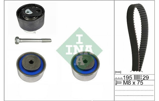 Timing Belt Set 530076510 Ina