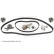 Timing Belt Set ADC47335C Blue Print, Thumbnail 2