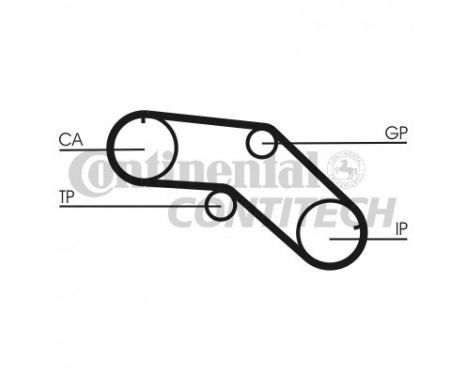 Timing Belt Set CT1005K1 Contitech, Image 2