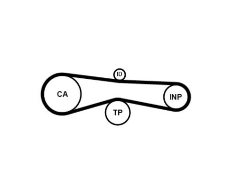 Timing Belt Set CT1131K1 Contitech, Image 5