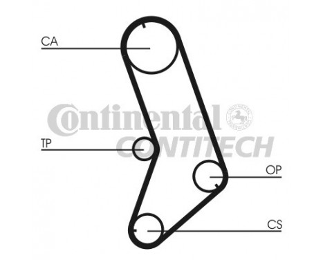 Timing Belt Set CT647K1 Contitech, Image 2