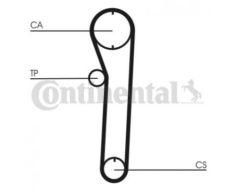 Timing Belt Set CT680K2 Contitech, Image 2