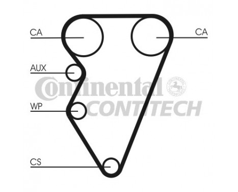 Timing Belt Set CT708K1 Contitech, Image 2