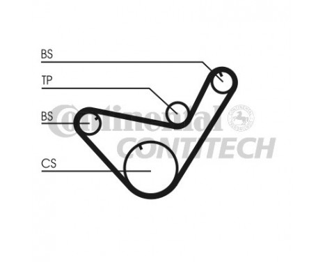 Timing Belt Set CT714K1 Contitech, Image 2