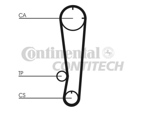 Timing Belt Set CT738K1 Contitech, Image 2