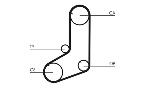 Timing Belt Set CT801K1 Contitech, Image 6