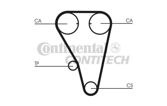 Timing Belt Set CT803K1 Contitech, Image 2