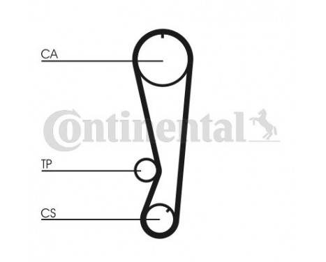 Timing Belt Set CT850K1 Contitech, Image 2