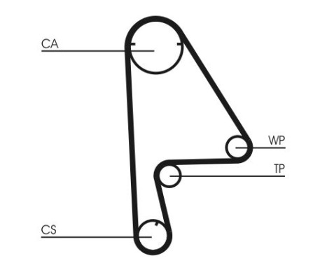 Timing Belt Set CT862K1 Contitech, Image 4