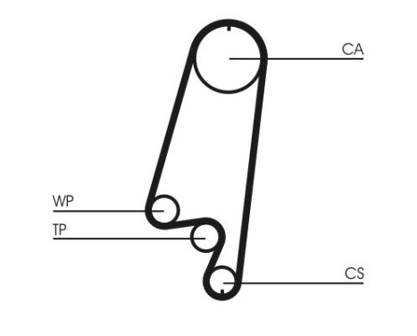 Timing Belt Set CT866K1 Contitech, Image 5