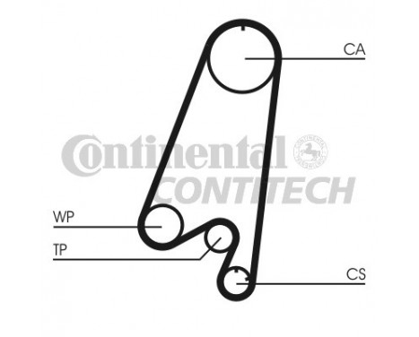 Timing Belt Set CT910K1 Contitech, Image 2