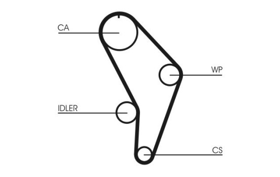 Timing Belt Set CT926K1 Contitech, Image 6