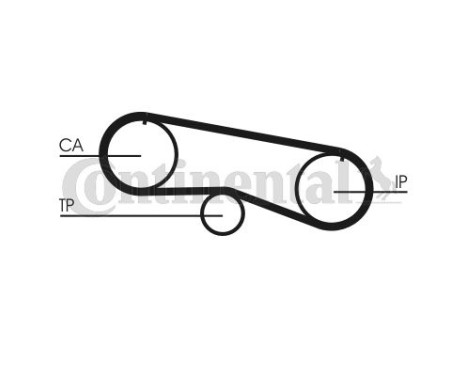 Timing Belt Set CT933K1 Contitech, Image 3