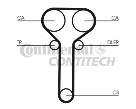 Timing Belt Set CT978K1 Contitech, Image 4