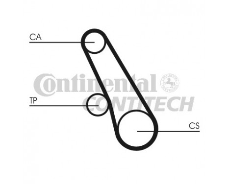 Timing Belt Set CT991K1 Contitech, Image 3