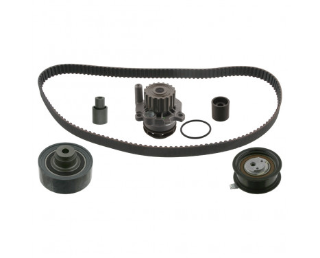 Timing belt set incl. water pump 32744 FEBI