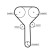 Timing belt set K015723XS Gates, Thumbnail 2
