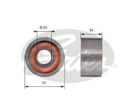 Timing Belt Set PowerGrip® K015039 Gates, Image 2