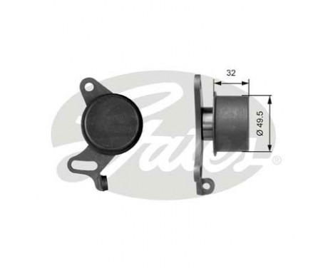 Timing Belt Set PowerGrip® K015077 Gates, Image 2