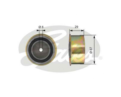 Timing Belt Set PowerGrip® K015205 Gates, Image 3