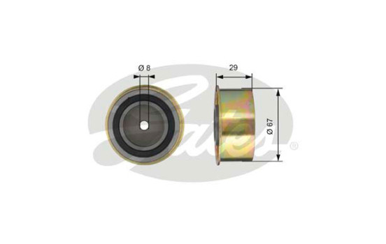 Timing Belt Set PowerGrip® K015205 Gates, Image 3