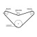 Timing Belt Set PowerGrip® K015234XS Gates, Thumbnail 3