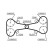 Timing Belt Set PowerGrip® K015312 Gates, Thumbnail 3