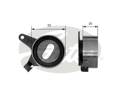 Timing Belt Set PowerGrip® K015421XS Gates, Image 2