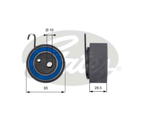 Timing Belt Set PowerGrip® K015595XS Gates, Image 2