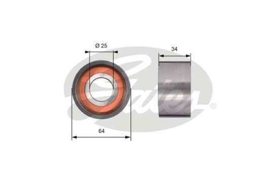 Timing Belt Set PowerGrip® K025039 Gates, Image 2