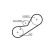 Timing Belt Set PowerGrip® K025547XS Gates, Thumbnail 4