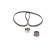Timing Belt Set SPANNROLLEN-SET Bosch