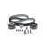 Timing Belt Set SPANNROLLEN-SET Bosch
