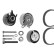 Timing Belt Set SPANNROLLEN-SET Bosch, Thumbnail 2