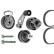 Timing belt set SPANNROLLEN-SET Bosch, Thumbnail 2
