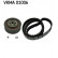 Timing Belt Set VKMA 01006 SKF