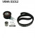 Timing Belt Set VKMA 01012 SKF