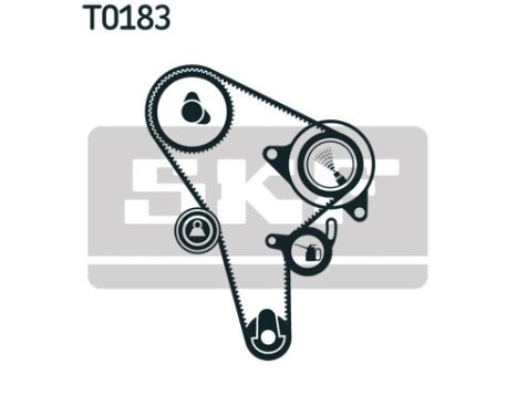 Timing Belt Set VKMA 01015 SKF, Image 2
