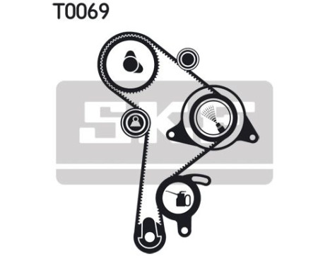 Timing Belt Set VKMA 01016 SKF, Image 2