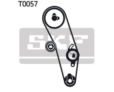 Timing Belt Set VKMA 01020 SKF, Image 3