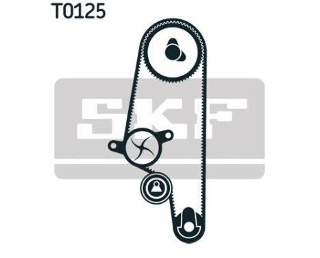 Timing Belt Set VKMA 01105 SKF, Image 2