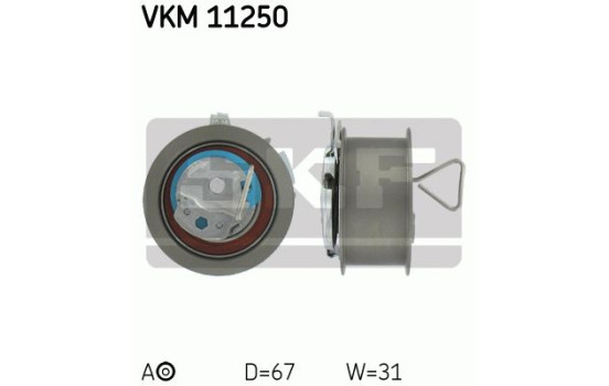 Timing Belt Set VKMA 01250 SKF, Image 2