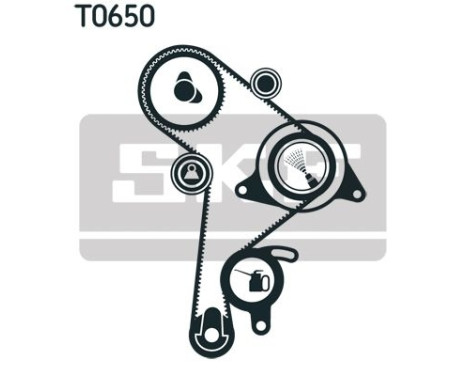 Timing Belt Set VKMA 01256 SKF, Image 2