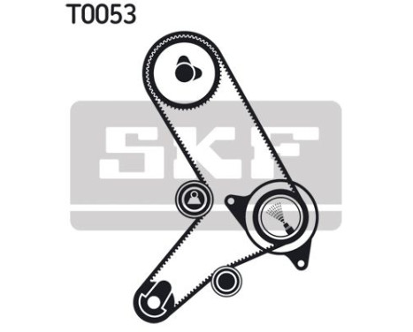 Timing Belt Set VKMA 02154 SKF, Image 2