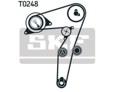Timing Belt Set VKMA 02195 SKF, Image 2