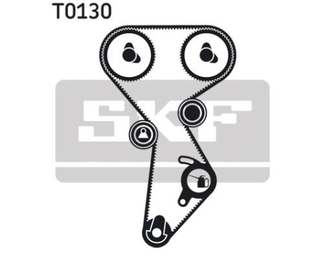 Timing Belt Set VKMA 02242 SKF, Image 2