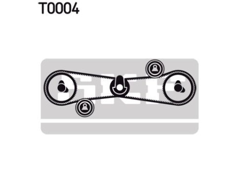 Timing Belt Set VKMA 02500 SKF, Image 2